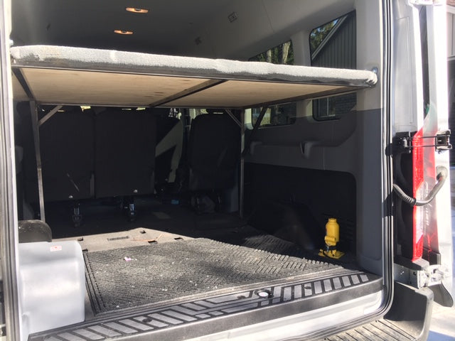 “Do You Need to Drill Into a Ford Transit to Build a Bed?”