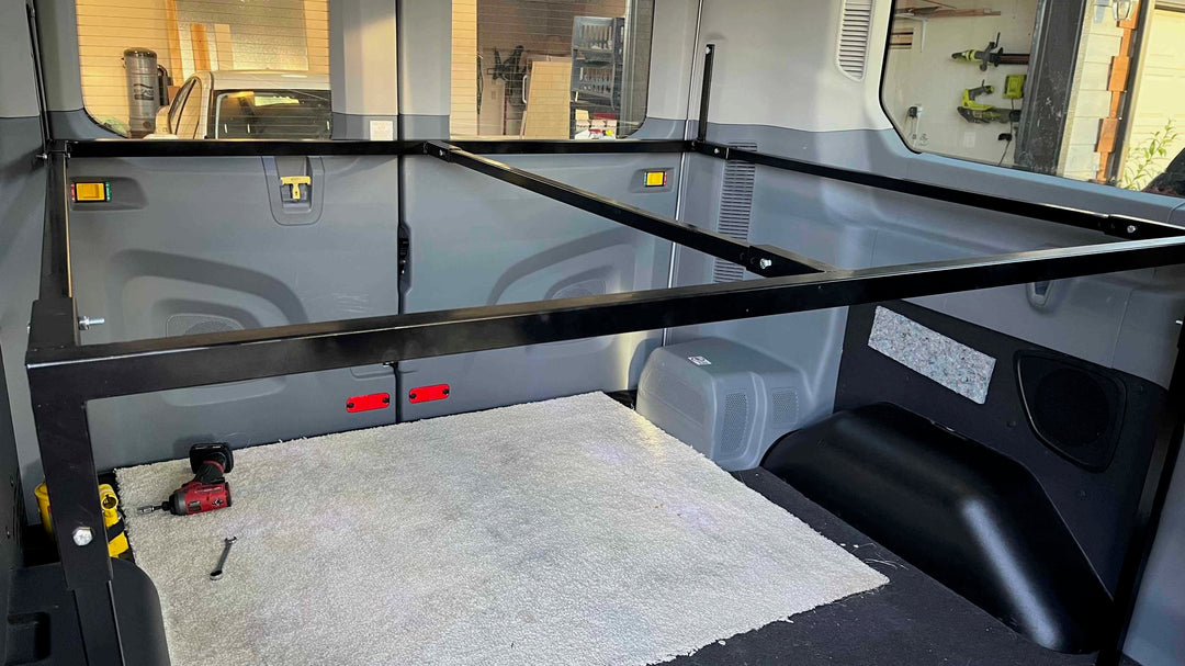 Ford Transit Bed System (2015-Present) No-Drill Bed Frame
