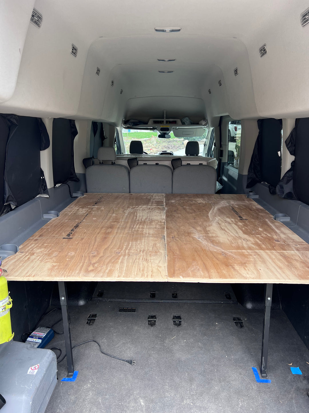 Custom Bed System Installation Ford Transit 2015-Present