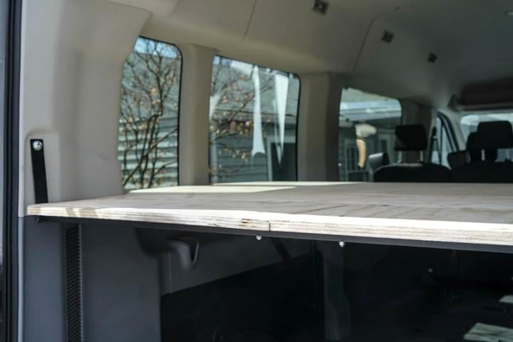 Ford Transit Bed System (2015-Present) No-Drill Bed Frame